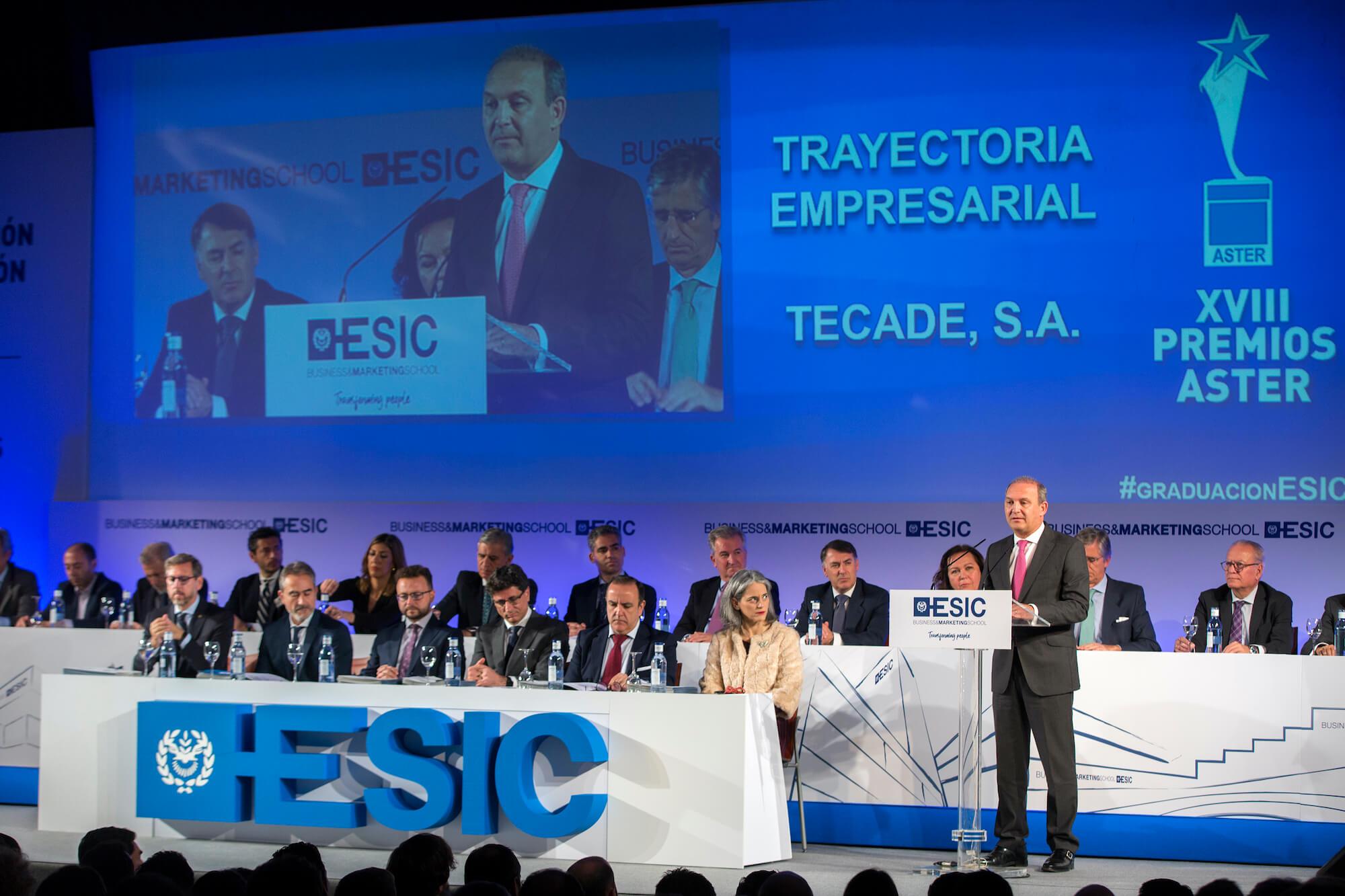 premio aster esic sevilla graduacion