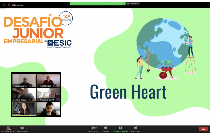 Foto semifinal ESIC Barcelona - Desafío Junior 2020