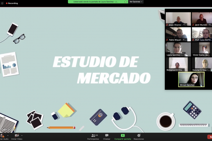 Foto semifinal ESIC Barcelona - Desafío Junior 2020
