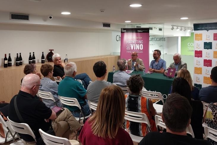 Marketing del vino. Casa del libro de Logroño